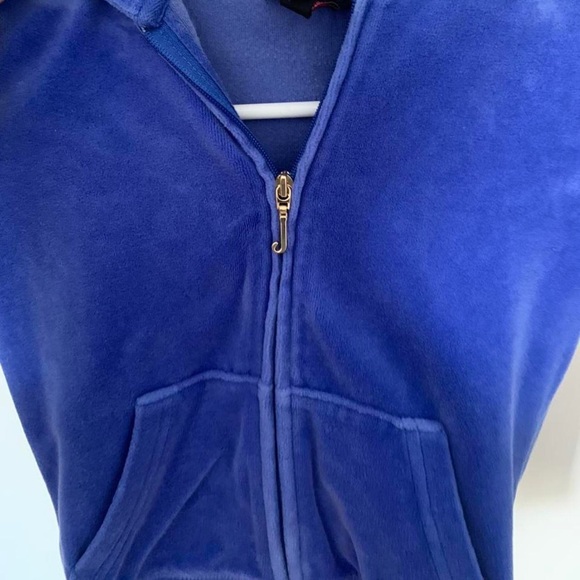Blue Juicy Couture velour jacket - Picture 1 of 3